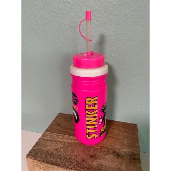 Vintage Pepsi Plastic Stinker Hot Pink Animal Tumbler with Lid and Straw‎ - Picture 5 of 12